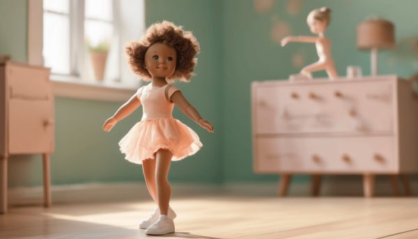La poupée interactive qui marche et danse, un jouet éducatif pour enfants