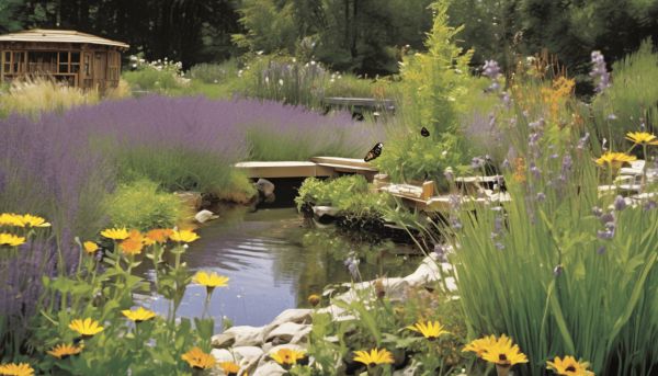 Un jardin écologique, un refuge inattendu pour les insectes