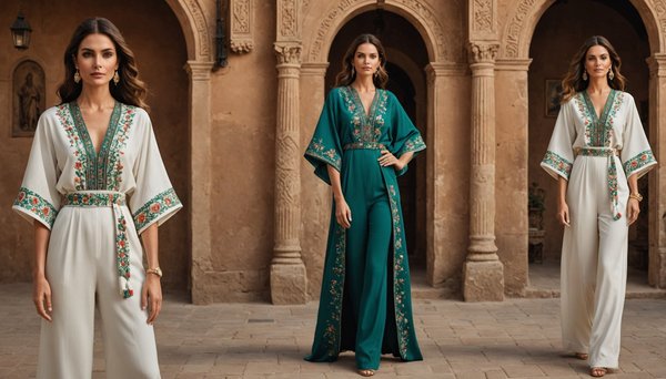 Découvrez le caftan combinaison pantalon : élégance et tradition